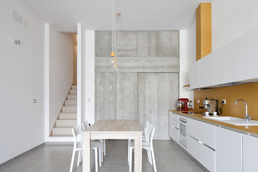 Conjunto de salón diáfano