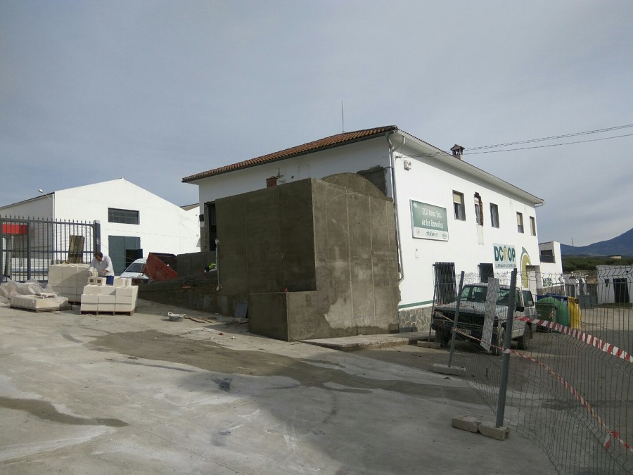 Construcción baño exterior