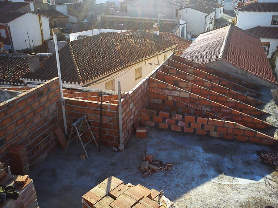 Construcción de cubierta