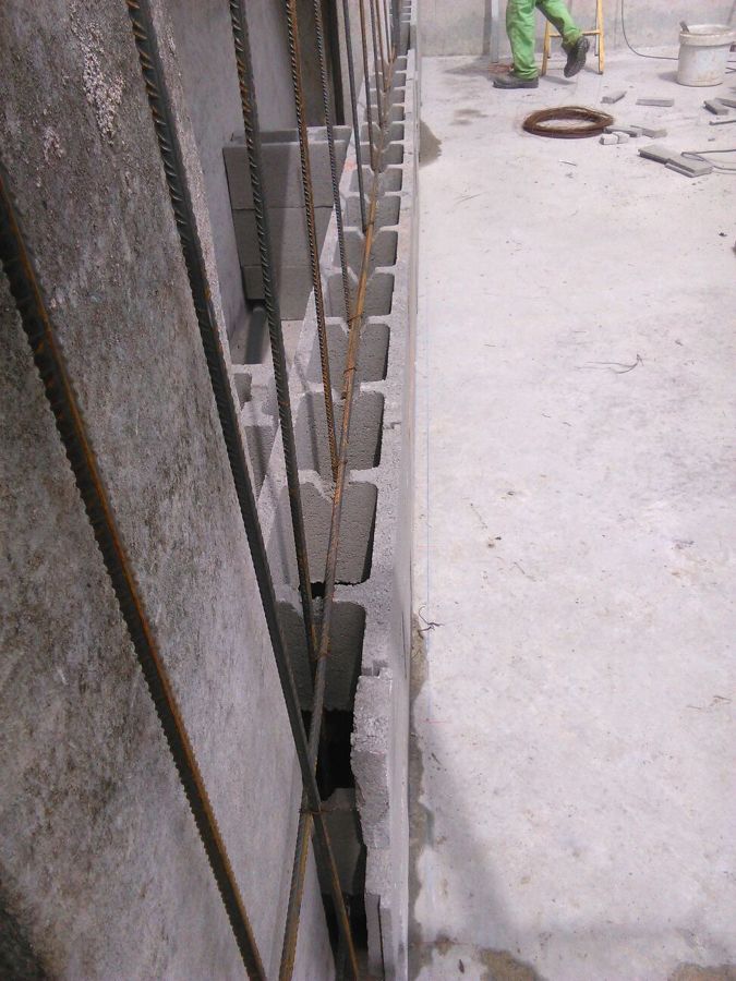 Construcción de muro