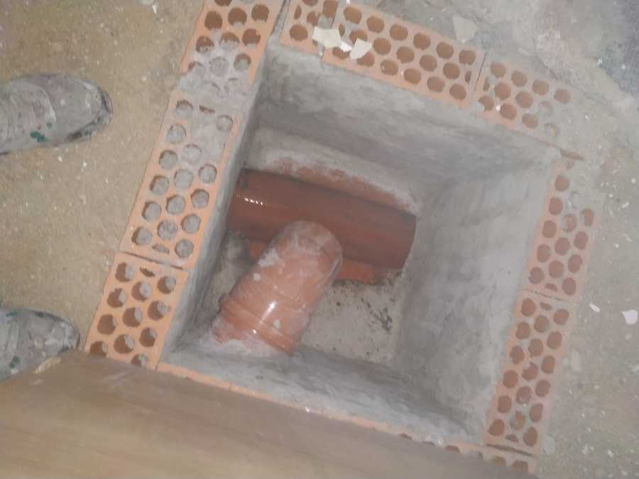 construcción de nueva arqueta