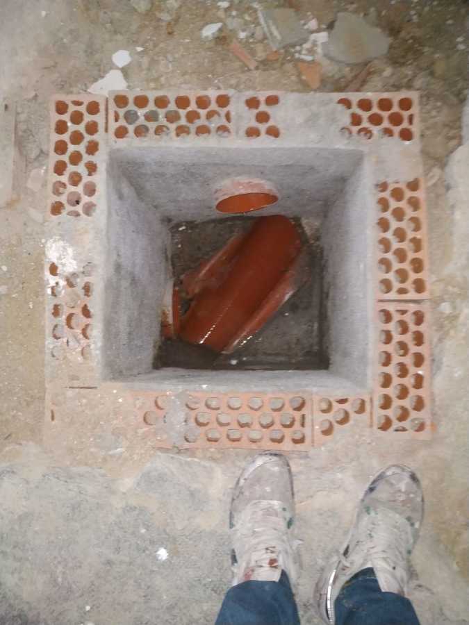 construcción de nueva arqueta