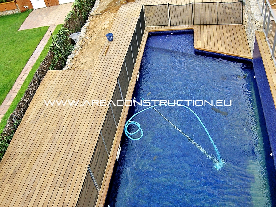 Construcción de piscina