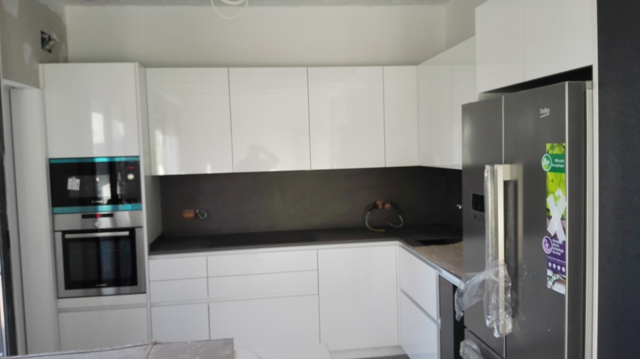 construcción de planché en cocina