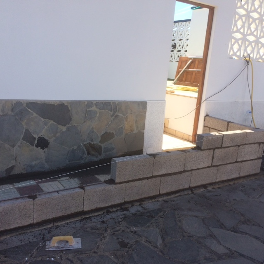 construcción de rampa