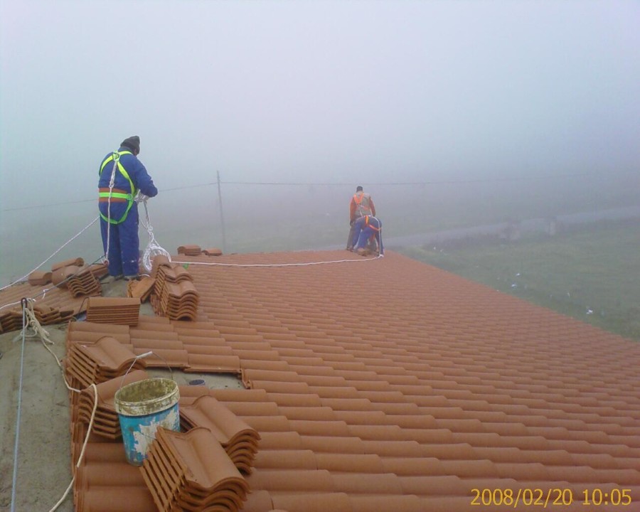 Construcción de tejado