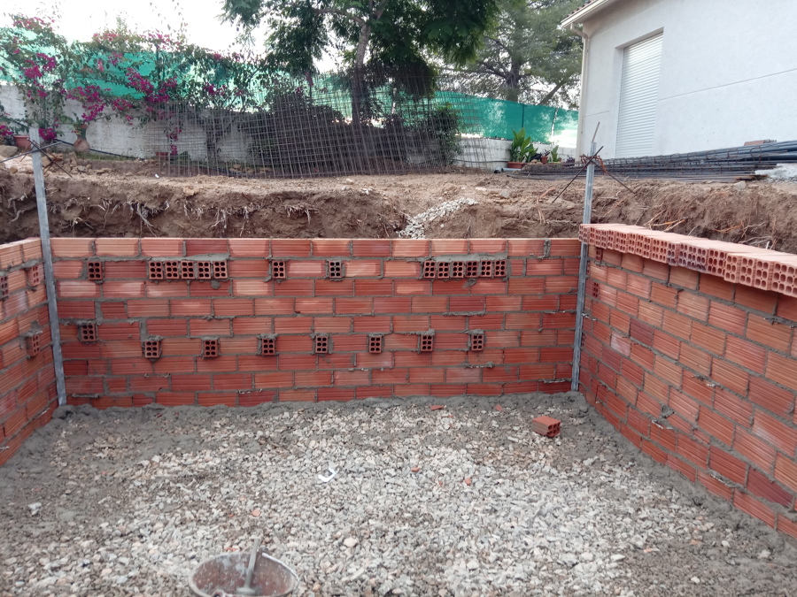 Construcción del cajón de tochanas.