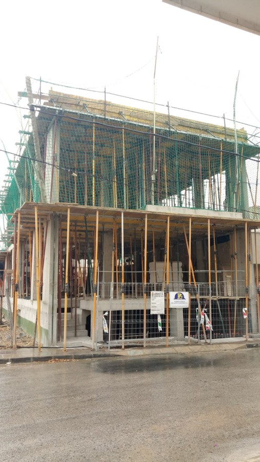 Construcción en fase de estructura