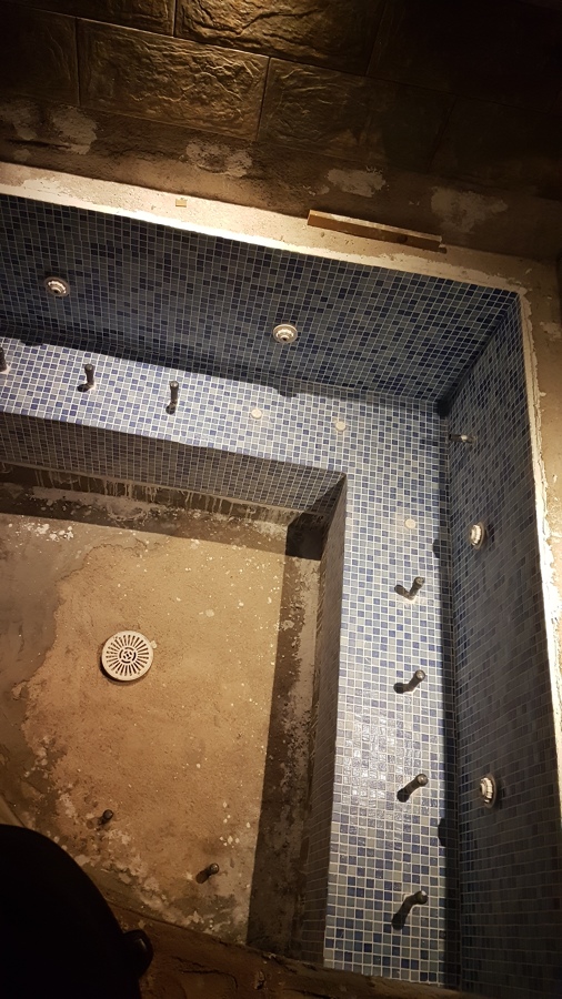 Construccion jacuzzi exterior