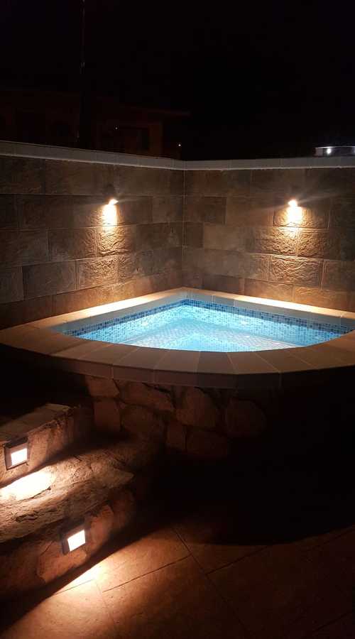 Construccion jacuzzi exterior