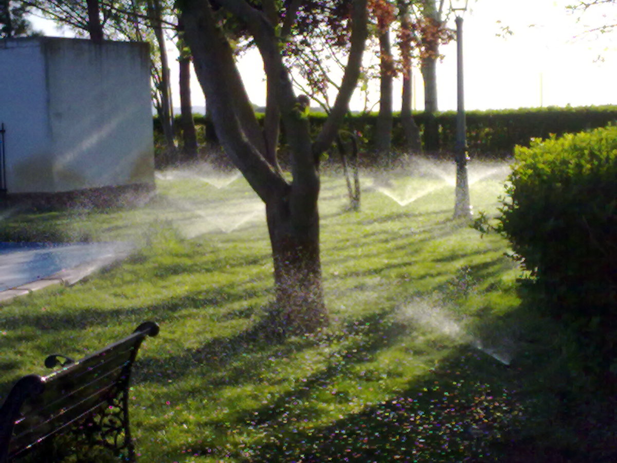 construcción jardín