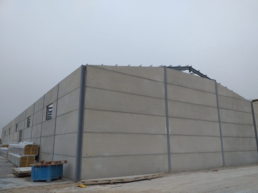 construcción naves almacen