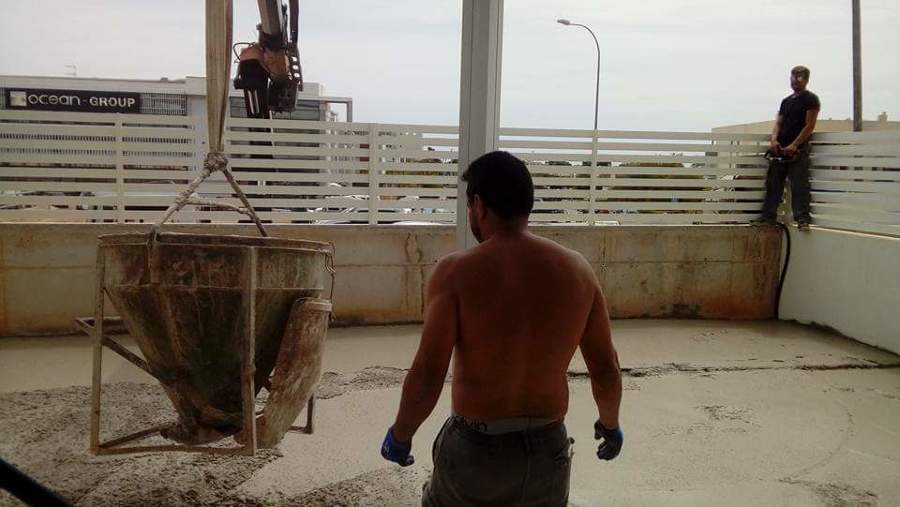 Construcion terrazza