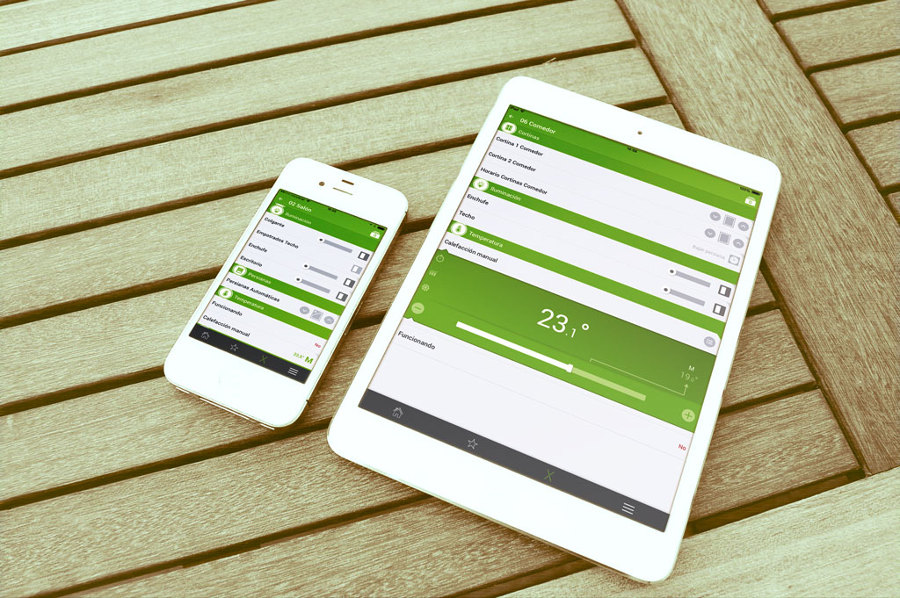 Control de la vivienda desde tablets y/o smartphones