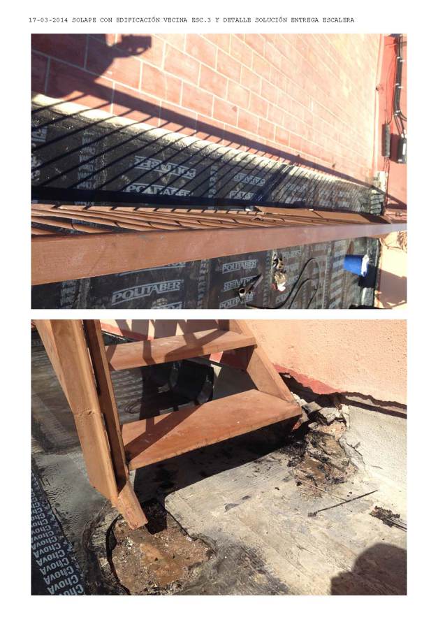 Control fotográfico de los trabajos