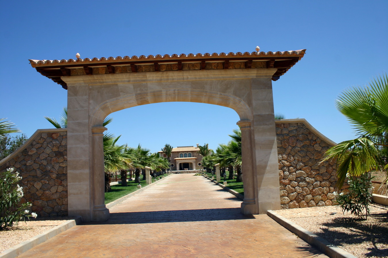 Contruccion de arco entrada