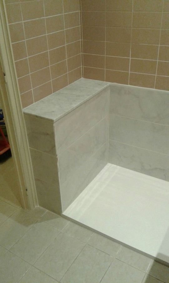 Conversión de bañera a plato de ducha extraplano sin gran reforma