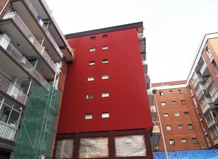 CORCHO PROYECTADO EN FACHADA CARAVISTA