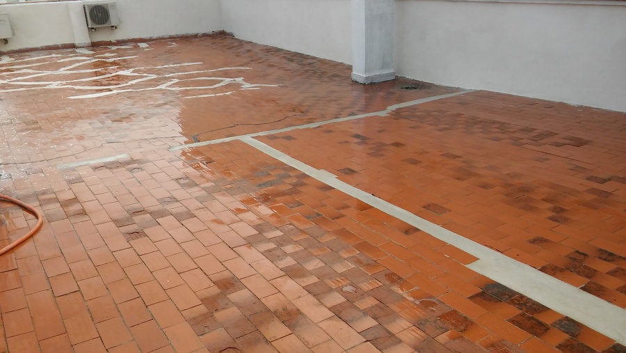 CORCHO PROYECTADO EN TERRAZAS