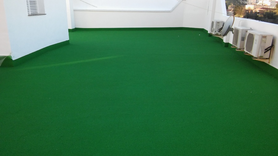 CORCHO PROYECTADO EN TERRAZAS