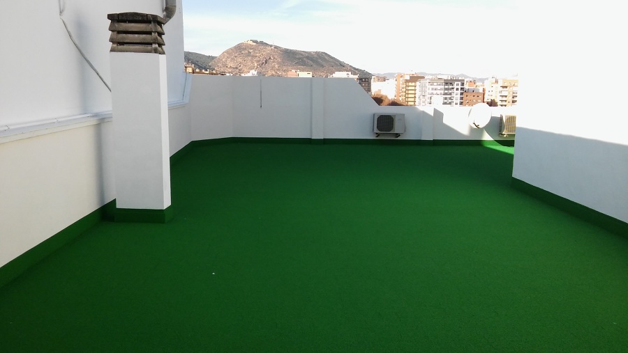 CORCHO PROYECTADO EN TERRAZAS