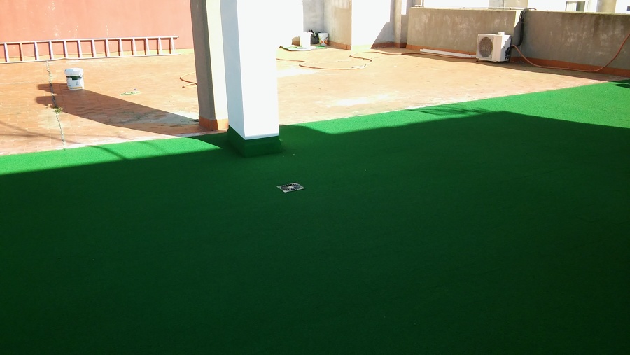 CORCHO PROYECTADO EN TERRAZAS