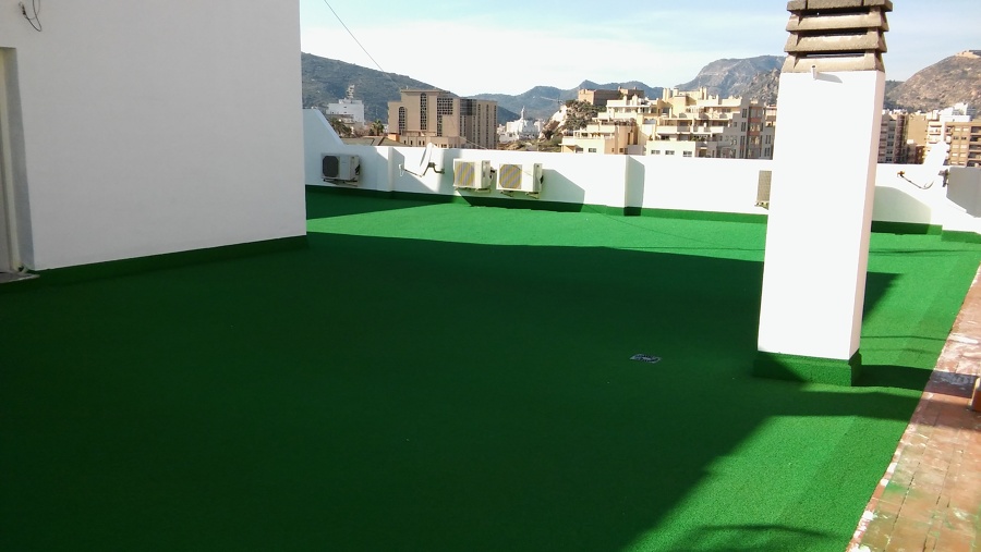 CORCHO PROYECTADO EN TERRAZAS