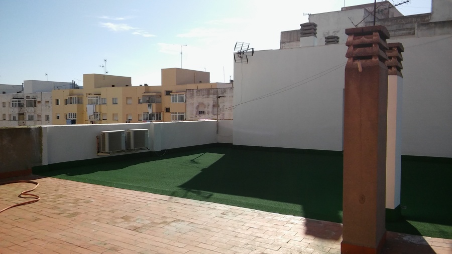 CORCHO PROYECTADO EN TERRAZAS