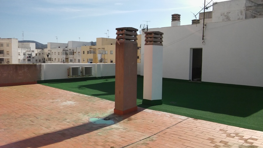 CORCHO PROYECTADO EN TERRAZAS