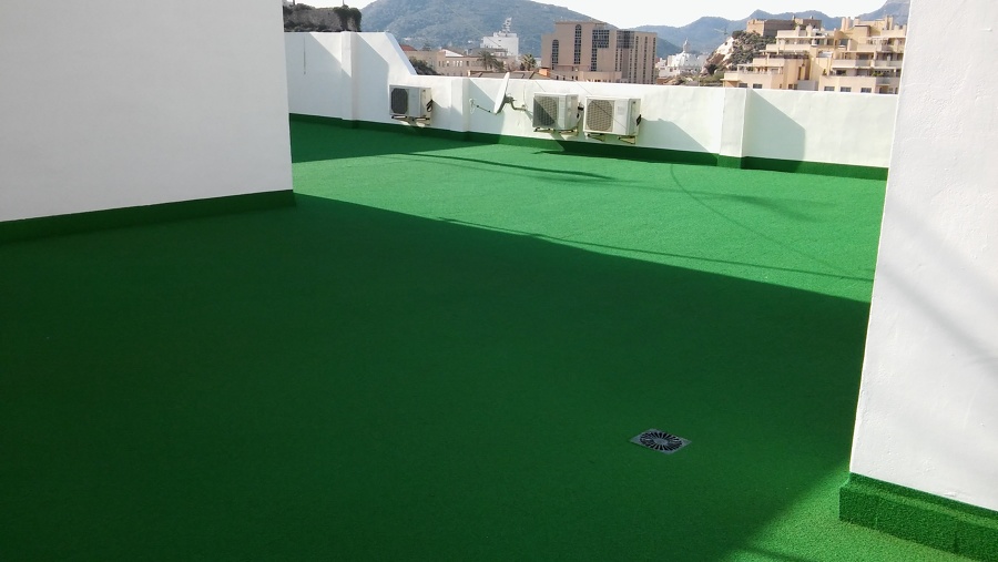 CORCHO PROYECTADO EN TERRAZAS