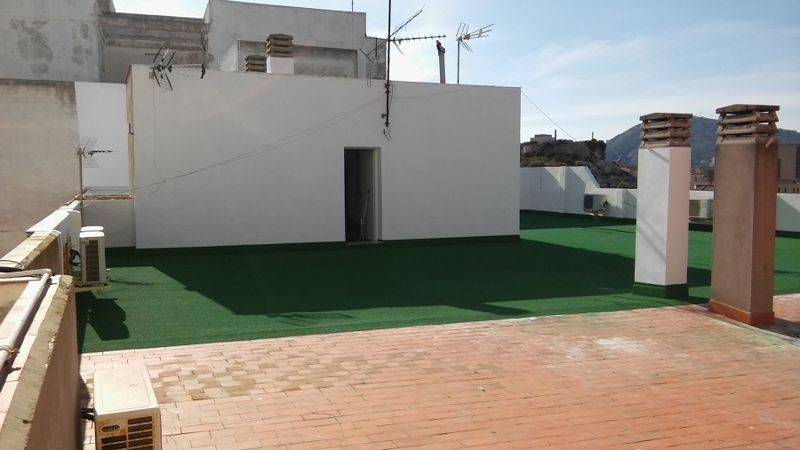 CORCHO PROYECTADO EN TERRAZAS