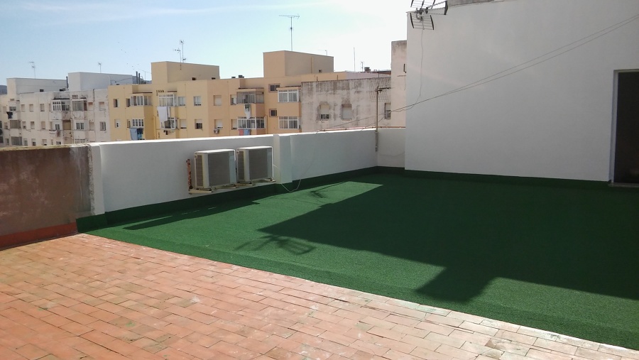 CORCHO PROYECTADO EN TERRAZAS