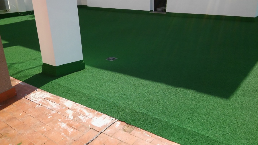 CORCHO PROYECTADO EN TERRAZAS