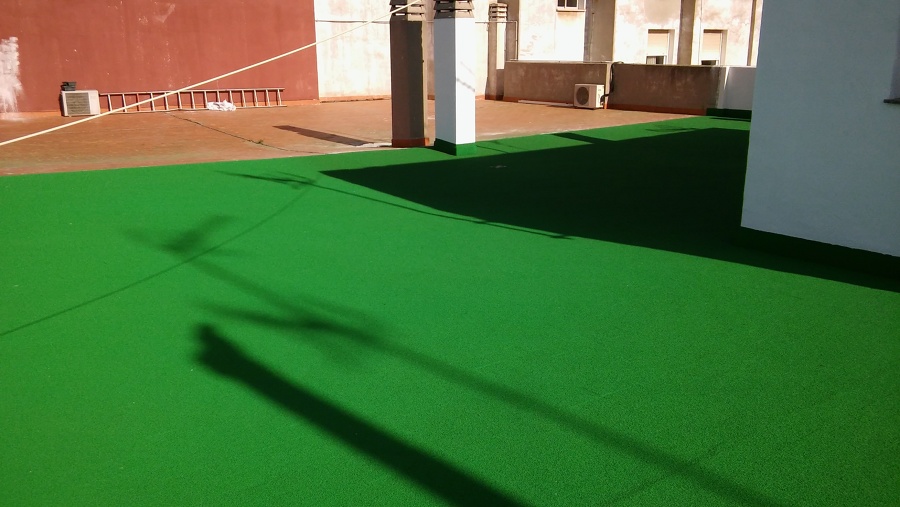 CORCHO PROYECTADO EN TERRAZAS