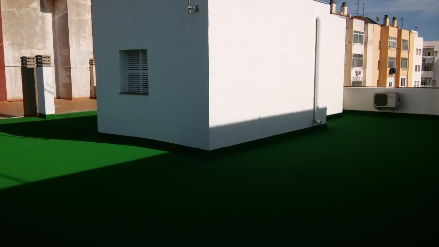 CORCHO PROYECTADO EN TERRAZAS