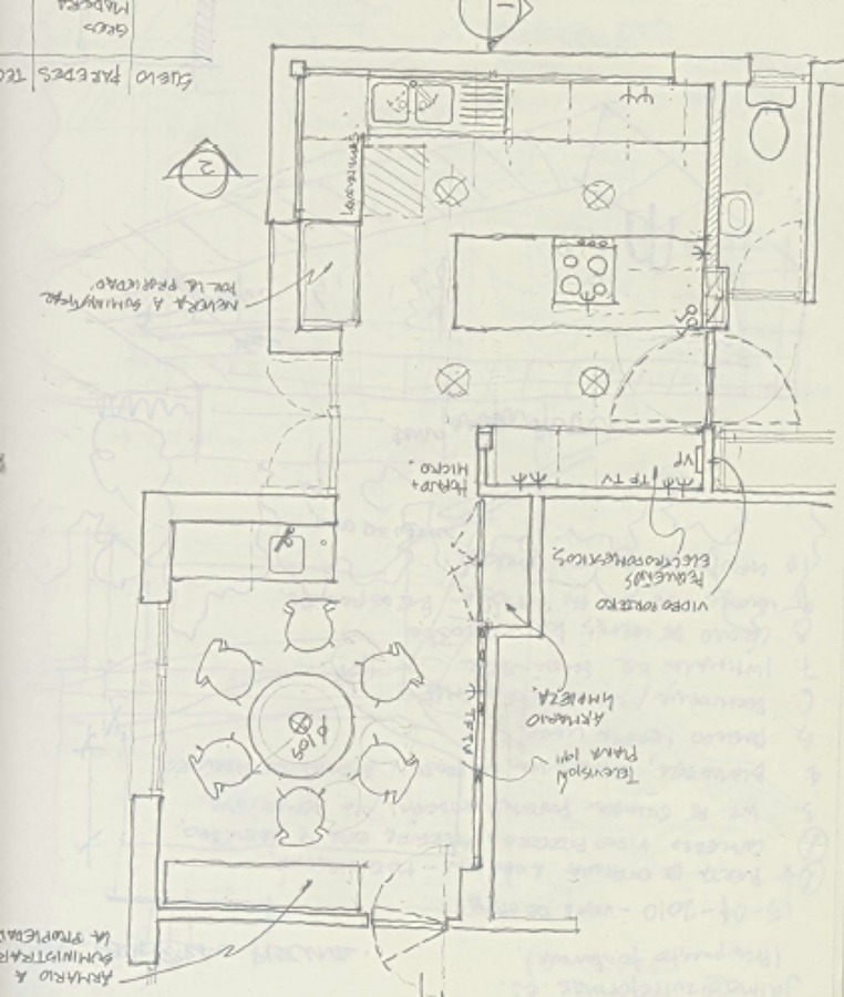 Corquis de la cocina.