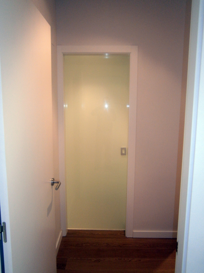 Corredera cristal en baño