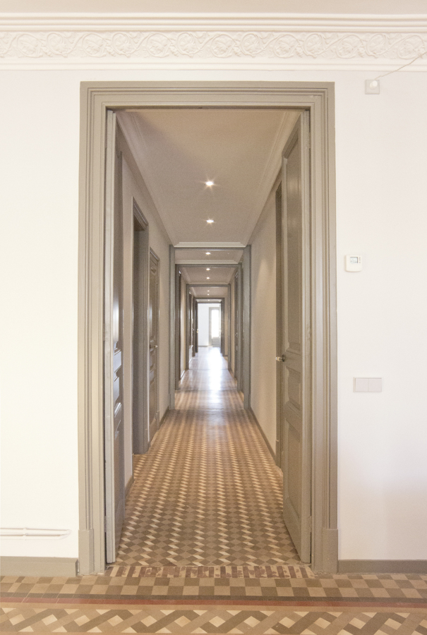 Corredor de la vivienda