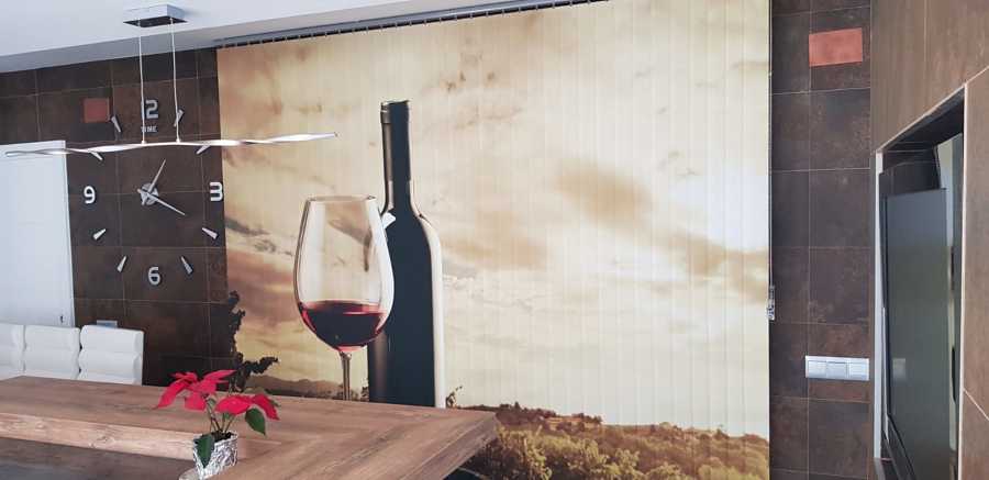 Cortina Vertical con Impresión Digital