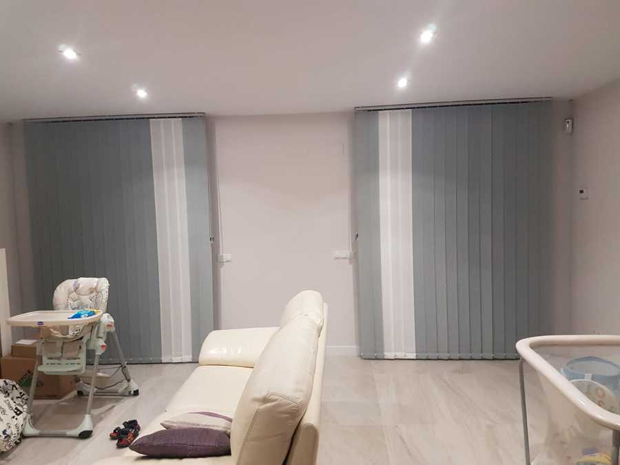 Cortina Vertical tejido Fiume