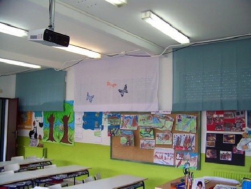 Cortinas Colegio Antonio Machado