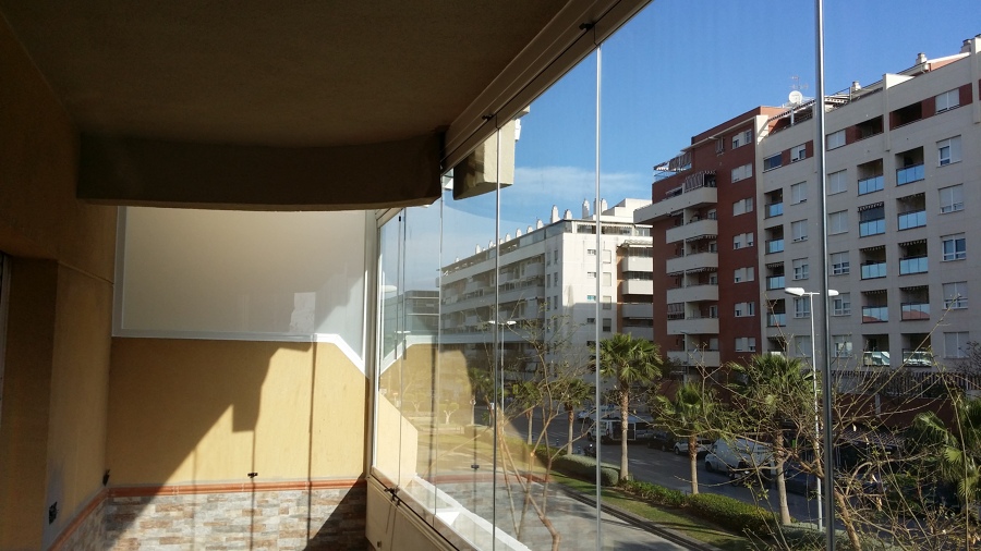 Cortinas de  cristal Málaga 