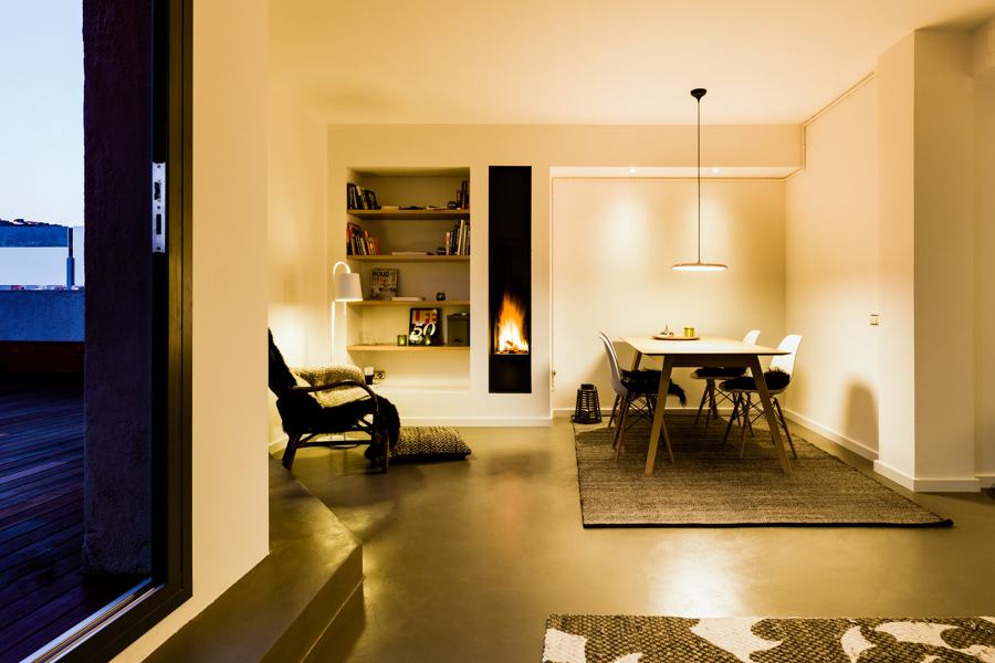 Cosy barcelona penthouse