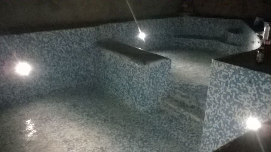 Creación de piscina