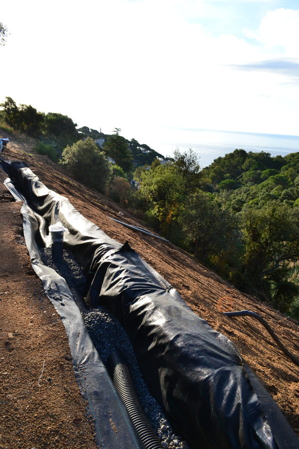 Creación del drenaje