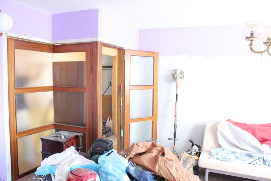 Cristalera del salón