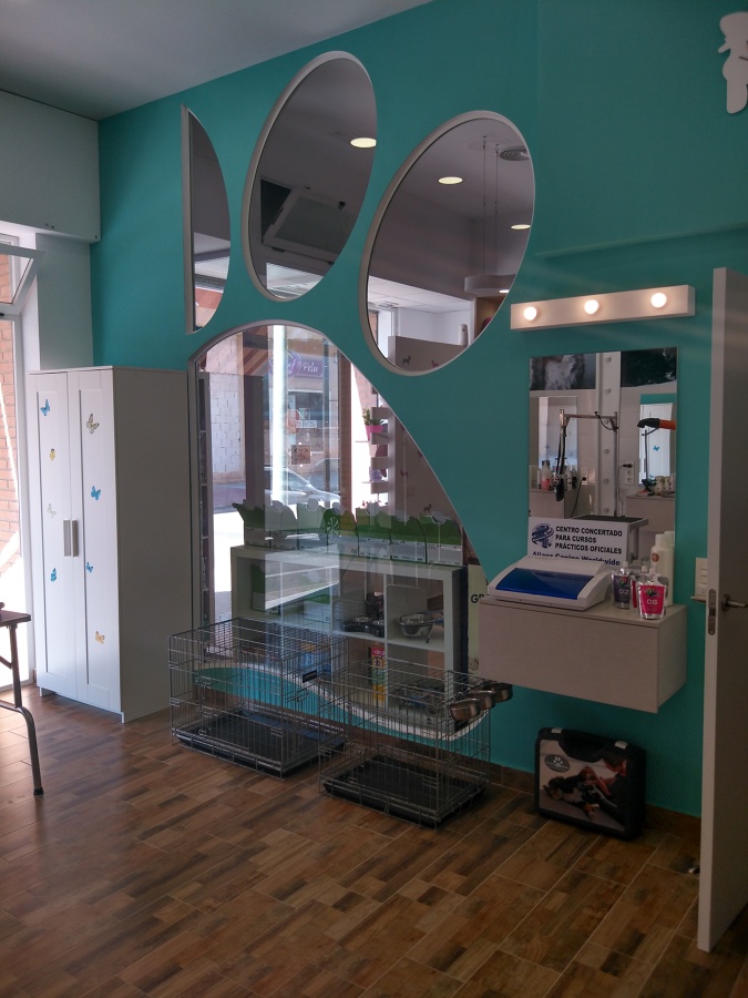 Cristalera interior nada convencional