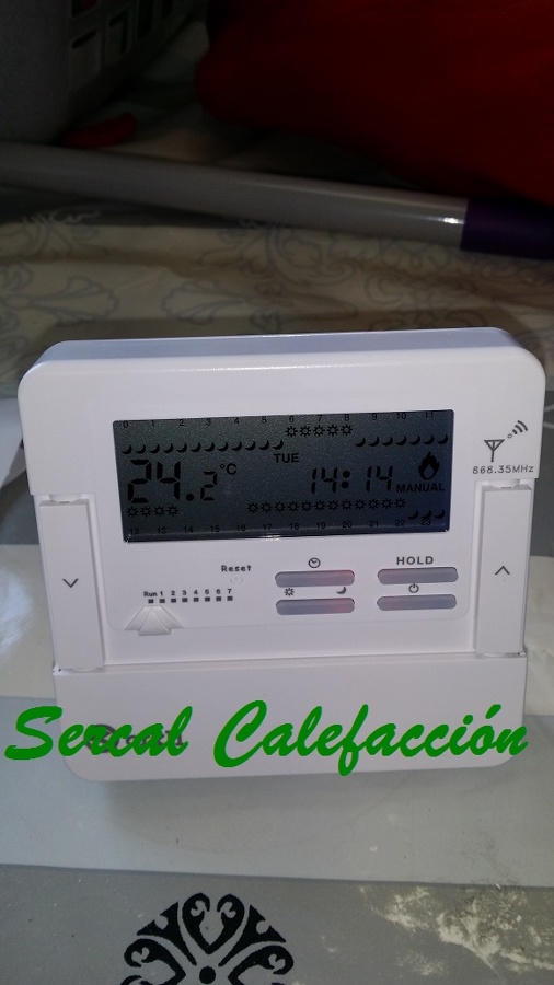 Cronotermostato inalámbrico