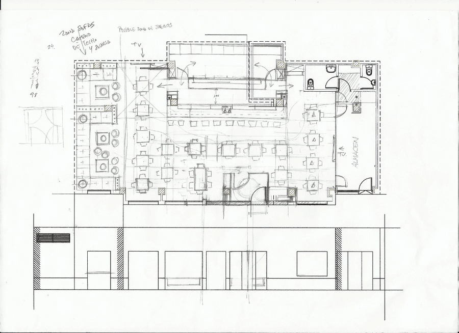 Croquis Kavango - L'estilo interiorismo
