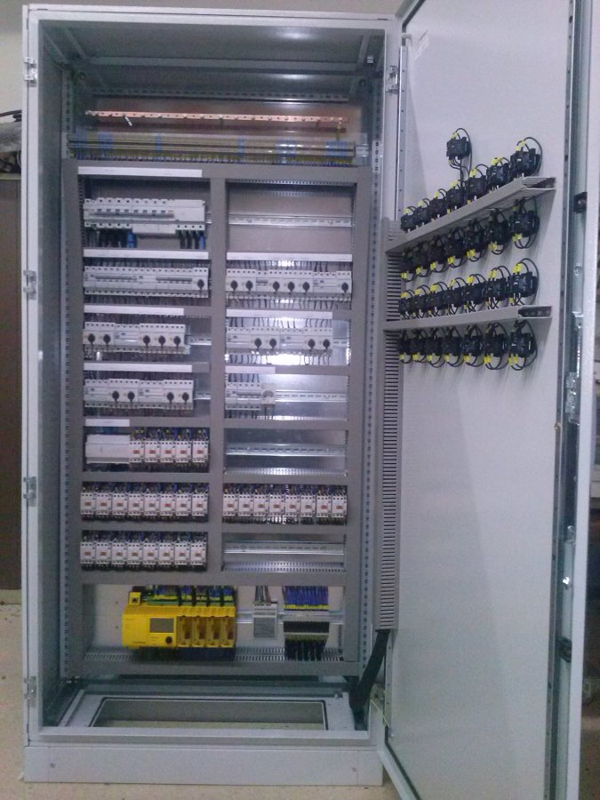 Cuadro alimentación sala calderas ejemplo 1